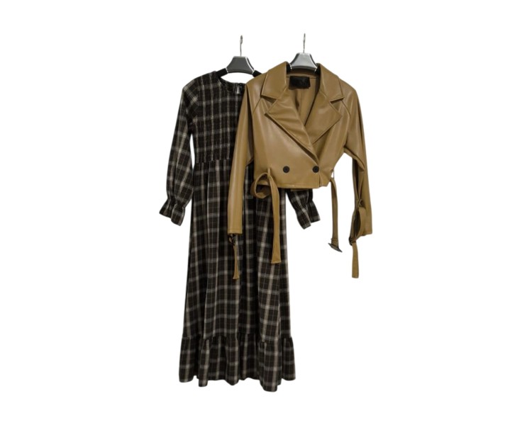 Conjunto vestido y chaqueta